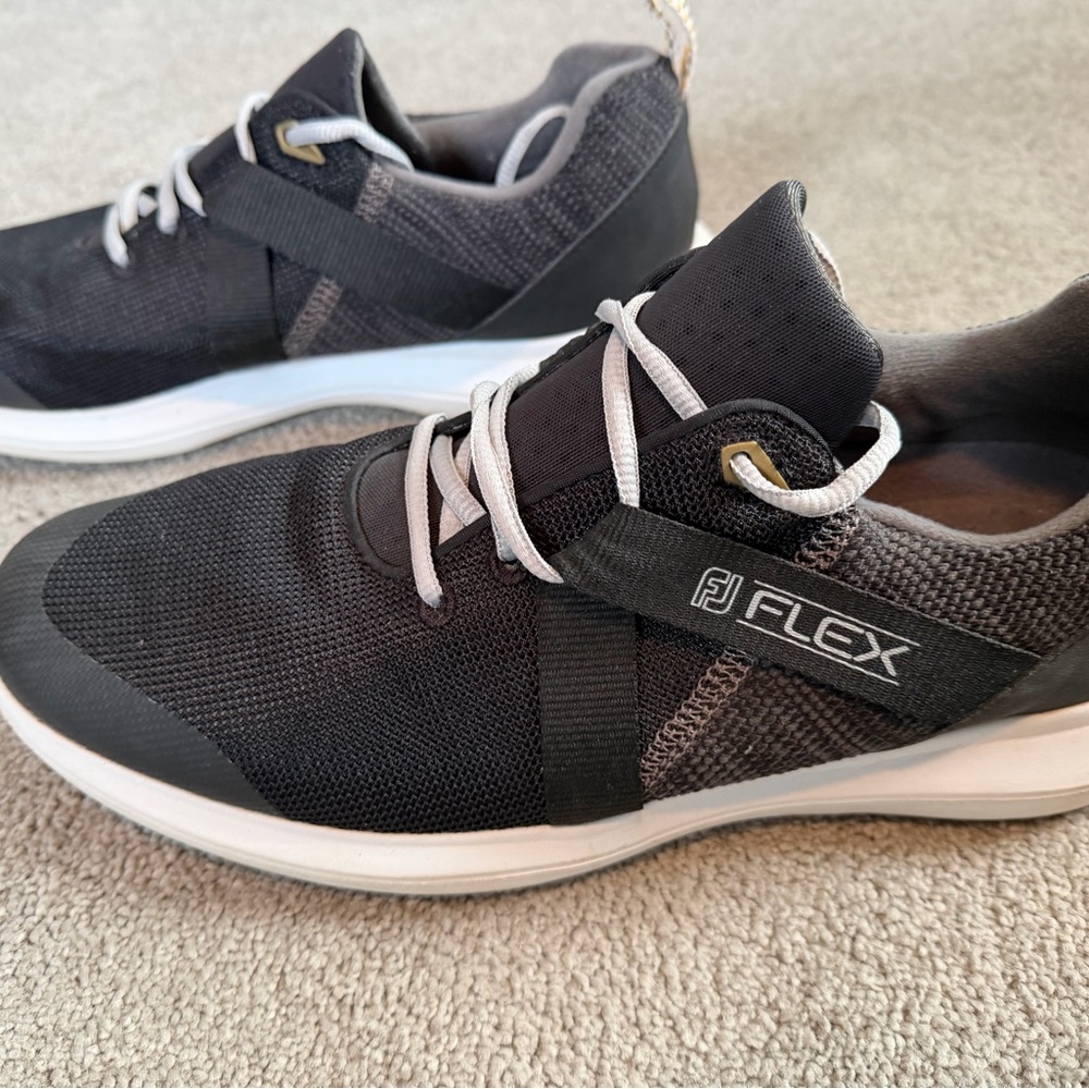 FootJoy Black Flex Golf Shoes